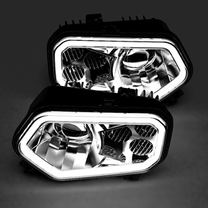 Faro LED YongJin con Anello Luminoso per Polaris Sportsman 400 500 550 800 850 2012-2013 - Product Image 2