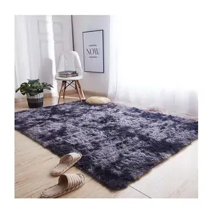 Tapis imprimé velours turc, moquette de salon, chambre à coucher, moquette en polyester, moquette shaggy