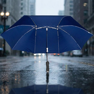 Lover Sun Couple <b>Umbrella</b> Cute Gift 2-Person Manual Three-Folding 190T Nylon Fabric <b>Umbrella</b> - Product Image 3