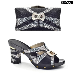 <span class=keywords><strong>Scarpe</strong></span> da <span class=keywords><strong>donna</strong></span> africane e borse abbinate <span class=keywords><strong>scarpe</strong></span> e borse italiane da abbinare al set di tacco alto da sera acquista borse da festa <span class=keywords><strong>online</strong></span> fornitore d'oro - Product Image 2
