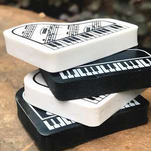 Gomme à effacer en forme de note de musique, nouveau design - Product Image 3