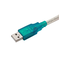 Cable Adaptador USB a RS232 DB9 con Chipset Prolific PL2303 OEM, con Cubierta de PVC y Blindaje Trenzado para Computadora y Monitor