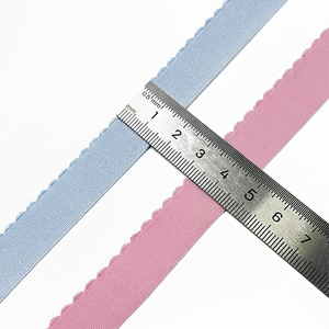 5128-16 Elastico con Bordo Ondulato 1,8 CM, Fascia Elastica Adatta per Biancheria Intima - Product Image 2