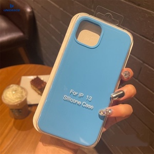 Cover per <span class=keywords><strong>Apple</strong></span> <span class=keywords><strong>iPhone</strong></span> <span class=keywords><strong>14</strong></span> Pro con logo, <span class=keywords><strong>custodia</strong></span> in silicone per <span class=keywords><strong>iPhone</strong></span> - Product Image 1