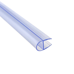 <span class=keywords><strong>Mampara</strong></span> de <span class=keywords><strong>Ducha</strong></span> de PVC en Oferta con Tira de Sellado <span class=keywords><strong>Inferior</strong></span> Duradera, Diseño Moderno Curvo de <span class=keywords><strong>Goma</strong></span> y Plástico - Product Image 3