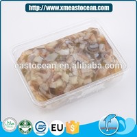 Jambes d'octopus surgelées salées et cuites au wasabi, coupées, spécialité japonaise prête à consommer, qualité supérieure, HACCP/ISO/HALAL/EU, directement de l'usine