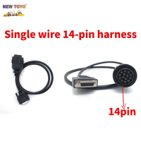 Cable de Diagnóstico para Escáneres ET3 y ET4 Versiones 317-7485 478-0235 538-5051 de 6 y 9 Pines para Excavadoras CAT