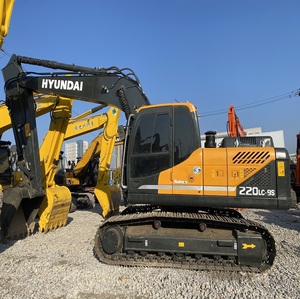 2023 Hyundai 22ton 220 excavatrice d'occasion bon prix importé marque originale corée caractéristiques noyau moteur pompe boîte de vitesses roulement - Product Image 1