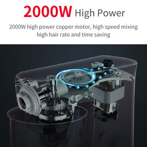 Marca Premium Sokany624Máquina amasadora de masa Mini batidora de alimentos Procesador de alimentos 13 litros - Product Image 5