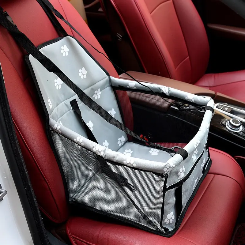Pet Car Seat Bag Cover Traveling Carriers Waterproof Folding Hammock Dog Car Mat Seat