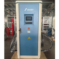 Station de recharge pour véhicules électriques de haute qualité SL GB CCS1 CCS2 CHAdeMO 75-360kW IP54 Courant de sortie CC Nouveau 2 pistolets 99% d'efficacité