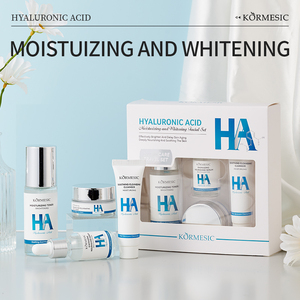 OEM/ODM KORMESIC Marque distributeur Ensemble de soins de la peau éclaircissant et nourrissant Ensemble visage hydratant et blanchissant à l'acide hyaluronique - Product Image 3