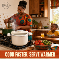 Casserole à basse pression en émail multicolores de 6,5 L, grande capacité, en jaune citron, rouge rose ou blanc crème, pour un usage domestique