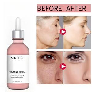 Asam Hyaluronic Hydrating Anti-aging memperbaiki, mengencangkan Vitamin C Essence untuk wajah fungsi antioksidan memutihkan mencerahkan - Product Image 3