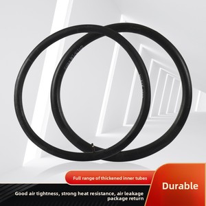 Chambres à air et pneus tubeless pour vélos de ville et vélos pour enfants, en caoutchouc butyle, 700C, valve Presta, haute résistance à la chaleur, excellente performance - Product Image 3