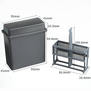 24 Kính Hiển Vi Slide Nhuộm Món Ăn Với Giá Nhựa Nhuộm Jar - Product Image 4