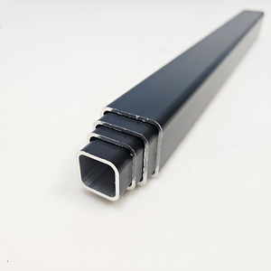 Vente flash : <span class=keywords><strong>profilé</strong></span> <span class=keywords><strong>carré</strong></span> télescopique en aluminium anodisé noir/argent, tubes carrés et rectangulaires en alliage - Product Image 2