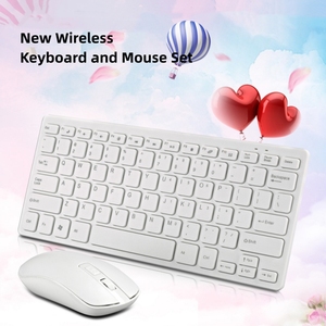 Bán Buôn Tại Chỗ Cross-Biên Giới Độc Quyền Không Dây 2.4G Mini Bàn Phím Và Chuột Đặt Văn Phòng Sinh Viên Không Dây Bàn Phím Và Chuột Đặt - Product Image 2