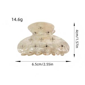 RTS-3 Nuevas Pinzas para el Cabello con Brillantina y Diamantes de Imitación para Mujer, Horquillas, Pinzas Tipo Cangrejo, Pinzas para Cola de Caballo - Product Image 3