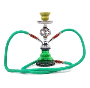 Juego de Cachimba de Plástico Lacado Ecológico de Alta Calidad, 2 Mangueras, Luz LED de Lujo, Cachimba Portátil de Viaje, Excelente Idea de Regalo, Usa Mairun - Product Image 2
