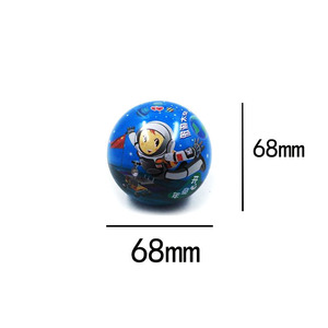 Mini Lata Redonda con Logotipo Personalizado, 68*68mm, Decoraciones Infantiles, Latas Metálicas para Guardar Dulces en Forma de Bola, Decoración Navideña para Niños y Bebés - Product Image 2
