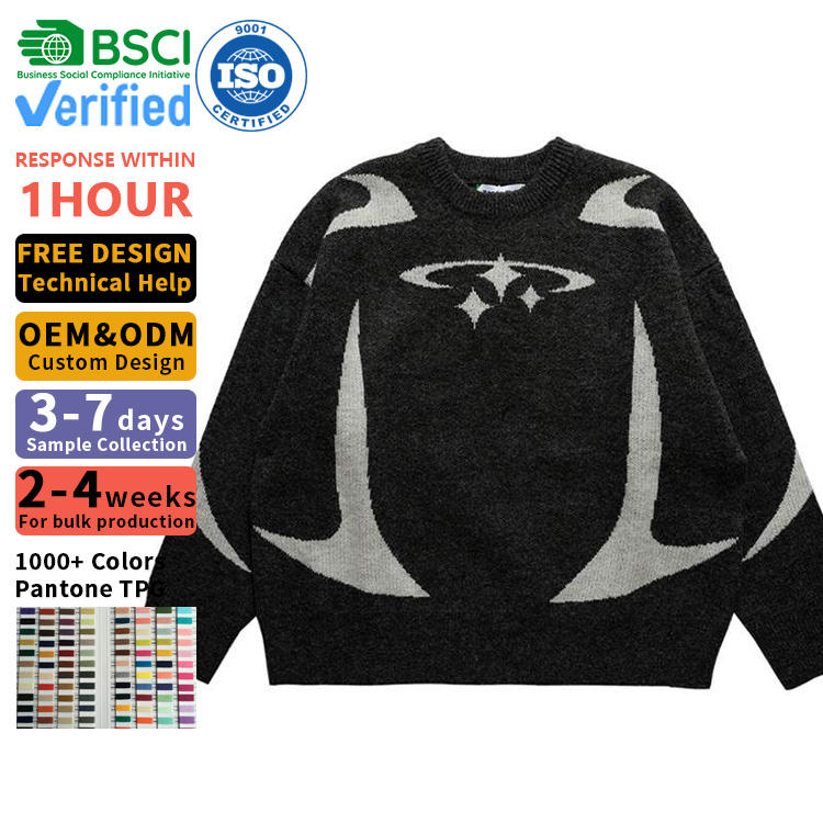 Maglione jacquard personalizzato