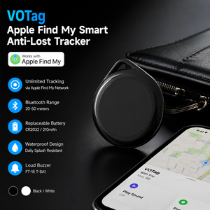 Traceur GPS intelligent et localisateur certifié MFi, mini traceur GPS compatible avec l'<span class=keywords><strong>historique</strong></span> <span class=keywords><strong>de</strong></span> <span class=keywords><strong>navigation</strong></span> Airtag pour portefeuille et animaux <span class=keywords><strong>de</strong></span> compagnie - Product Image 5