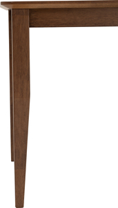 โต๊ะรับประทานอาหารไม้โอ๊คมาเลเซียสีโกโก้อุ่น รุ่น KACEY ขนาด 1.5 ม. รูปทรงสี่เหลี่ยมผืนผ้า โต๊ะครัวไม้เนื้อแข็ง ตกแต่งภายในห้องรับประทานอาหารสไตล์ร่วมสมัย - Product Image 4