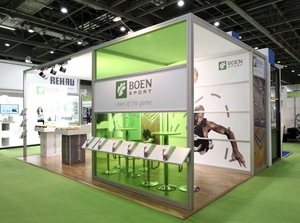 แท่นแสดงสินค้าอลูมิเนียมพร้อมไฟ LED - Product Image 2