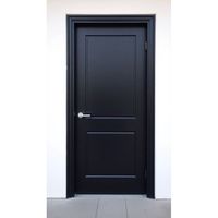Porte en bois à charnières, design Shaker, finition laquée, personnalisable, populaire aux États-Unis