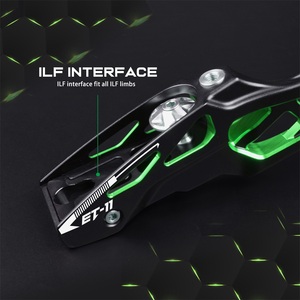 NIKA ET-11 protoss bắn cung <span class=keywords><strong>recurve</strong></span> cung Riser 25 inch ilf cung Riser nhôm CNC - Product Image 4