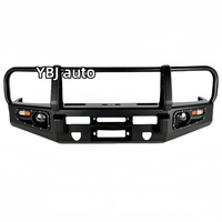 Accessoires automobiles YBJ, pare-chocs avant en fer pour LAND CRUISER série 70 LC75 LC76 LC79 2007-2021, pare-chocs avant