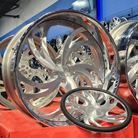Jantes personnalisées RCSR, jantes forgées à profil profond, 22, 24, 26 pouces, 5x120, 5x112, jantes en alliage pour Chevy Impala Caprice Ford