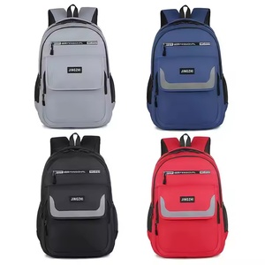 Wholesale Unisex Waterproof Oxford Student Daypack with Custom Logo Zip Closure Fashionable Design for Boys and Girls - Product Image 6