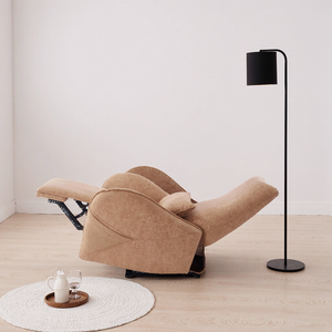 <span class=keywords><strong>Fauteuil</strong></span> inclinable pivotant électrique en microfibre pour salon, <span class=keywords><strong>fauteuil</strong></span> de relaxation, canapé-lit - Product Image 3