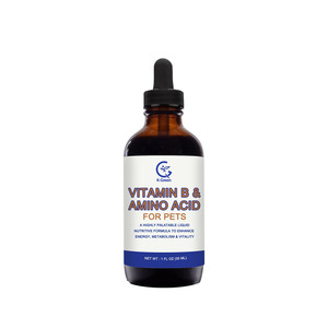 En Stock: Gotas de Aceite de Pescado con Alto Contenido de Proteínas, Complejo de <span class=keywords><strong>Vitamina</strong></span> B y Aminoácidos <span class=keywords><strong>para</strong></span> <span class=keywords><strong>Perros</strong></span> - Apoyo Corporal Total - Product Image 1