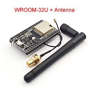 ESP32-WROOM-32U + Nữ ăng-ten bên ngoài Bộ chuyển đổi nhỏ ban phát triển bảng lõi onboard 32D/32u mô-đun CP2102 mô-đun - Product Image 5