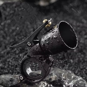 Logo kustom warna kualitas tinggi tembaga Aloi cetak kosong listrik sepeda Balap Mtb bersepeda jalan raya klakson bel - Product Image 5