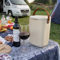 Glacière isotherme portable Everich 10L écologique, étanche, pour vin, bière et aliments, idéale pour l'extérieur