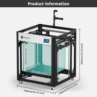 VEHO 500 Pro, китайский производитель, 3D-принтер, 50 х50 см