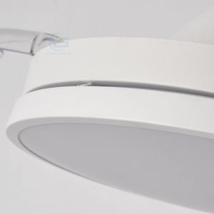 2006 nhà thiết kế 28-inch hiện đại LED không cánh quạt trần với điều khiển từ xa trang trí nhà cài đặt dự án - Product Image 6