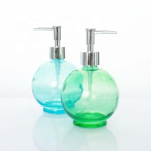 Flacon pompe en verre vide de 400 ml pour cosmétiques, idéal pour gel douche, savon liquide, désinfectant pour les mains, <span class=keywords><strong>shampoing</strong></span> et nettoyant corporel - Product Image 6