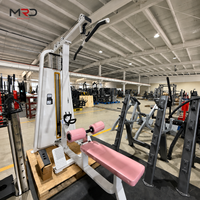 Appareil de musculation multifonctionnel à câble pour tirage vertical assis et entraînement dorsal, à charge par pin, équipement de fitness pour salle de sport
