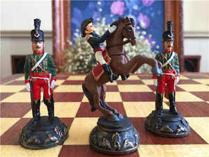 Jeu d'échecs français personnalisé Napoléon Jeu d'échecs hommes Napoléon Bonaparte - Product Image 2