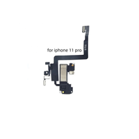 Haut-parleur d'oreille pour iPhone 11 11Pro Max écouteur haut-parleur avec câble flexible de capteur de lumière