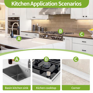 <span class=keywords><strong>Cinta</strong></span> de Sellado Autoadhesiva Blanca Resistente a Altas Temperaturas, para Cocina, Baño, Fregadero, Ducha, <span class=keywords><strong>Bañera</strong></span>, Inodoro - Product Image 6