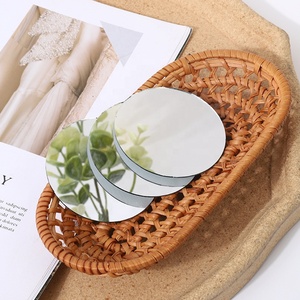 Gương Kính Phẳng Tự Làm Trang Trí Đám Cưới Bất Đối Xứng Gương Tròn Nhỏ Trang Điểm Học Sinh - Product Image 5