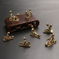 Statue érotique en laiton jouet adulte petit porte-clés décoratif artisanat en cuivre