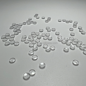 Lentille convexe en verre saphir de 2 mm et 4 mm de diamètre, OEM - Product Image 1
