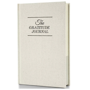 สมุดบันทึกความกตัญญู ปกผ้าลินิน สมุดบันทึกแบบสั่งทำจากโรงงาน พิมพ์ปกแข็งผ้าลินิน สมุดโน้ตปรับแต่งได้ - Product Image 2
